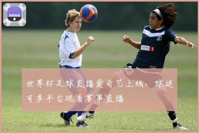 世界杯足球直播爱奇艺上线,球迷可多平台观看赛事直播